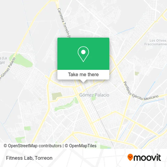 Fitness Lab map