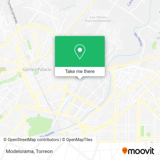 Modelorama map