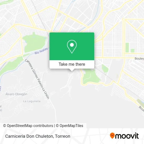 Carniceria Don Chuleton map