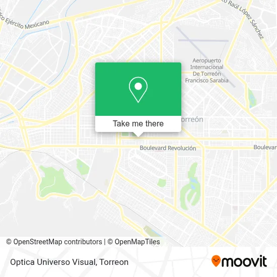 Optica Universo Visual map