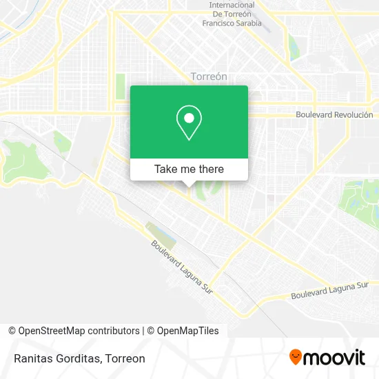 Ranitas Gorditas map