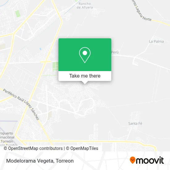Modelorama Vegeta map