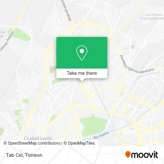 Tab Cel map