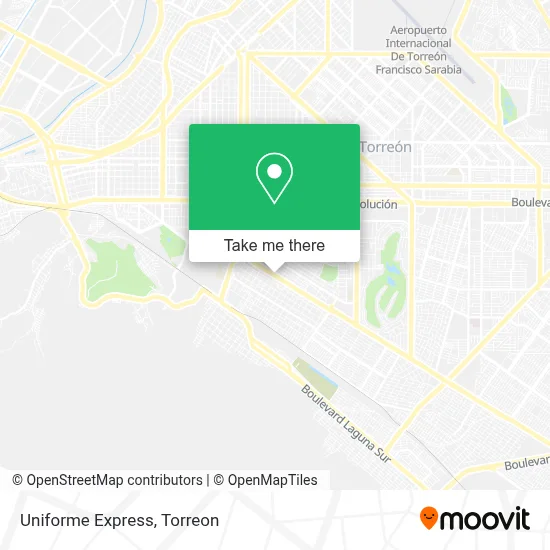 Uniforme Express map