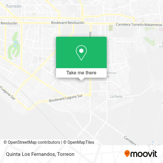 Quinta Los Fernandos map