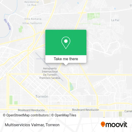 Multiservicios Valmar map