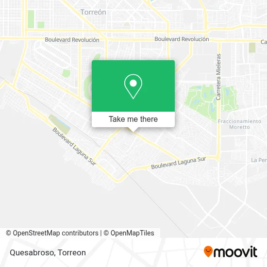 Quesabroso map