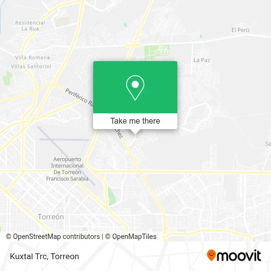 Kuxtal Trc map