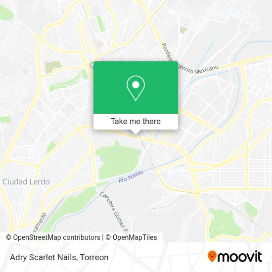 Adry Scarlet Nails map
