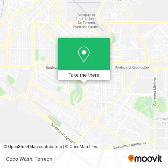 Coco Wash map