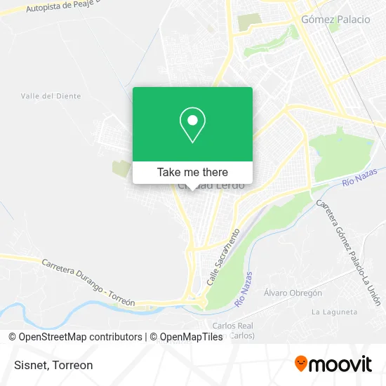 Sisnet map
