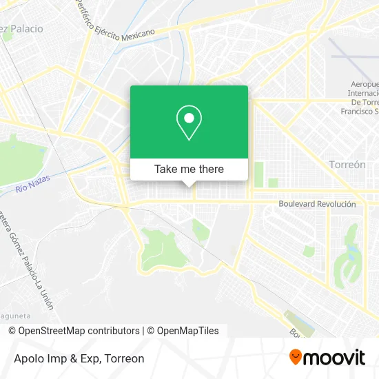 Apolo Imp & Exp map