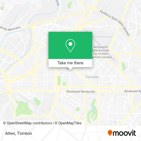 Alten map