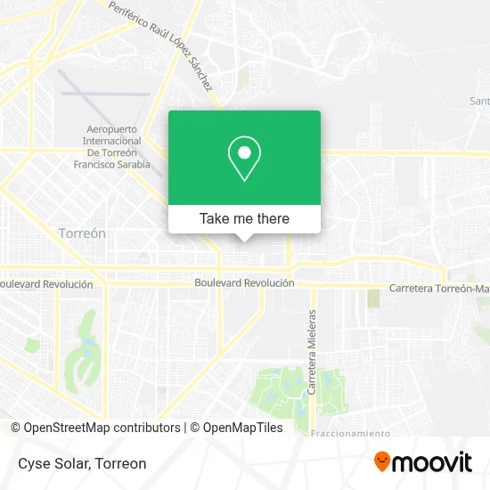 Cyse Solar map