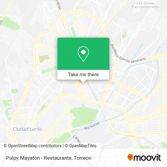 Pulpy Mayaton - Restaurante map