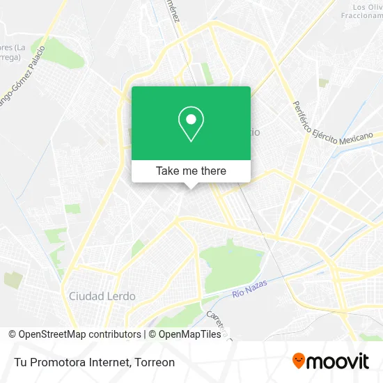 Tu Promotora Internet map