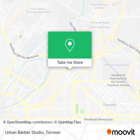 Urban Barber Studio map