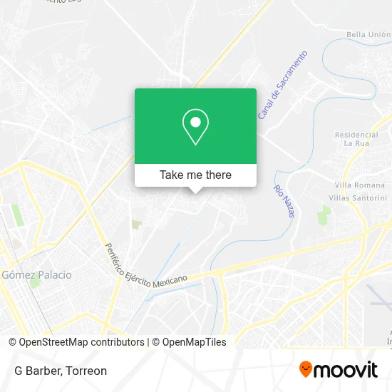 G Barber map