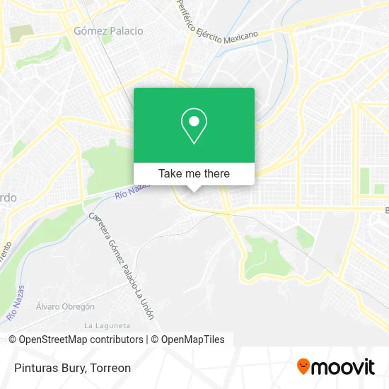 Pinturas Bury map