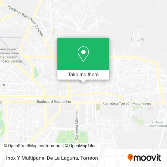 Inox Y Multipanel De La Laguna map