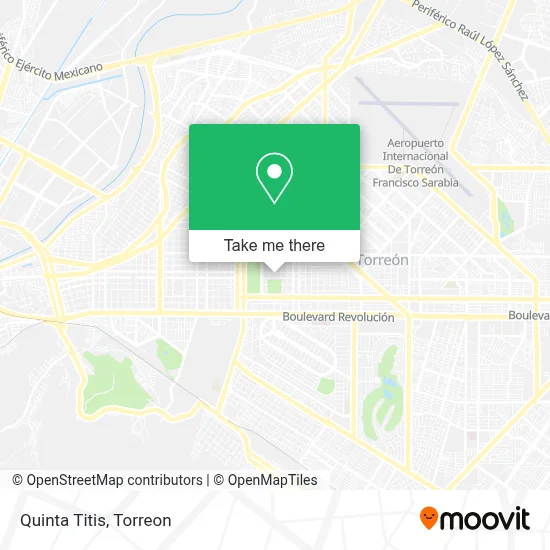 Quinta Titis map