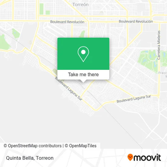 Quinta Bella map