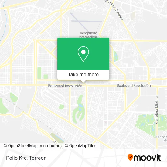 Pollo Kfc map