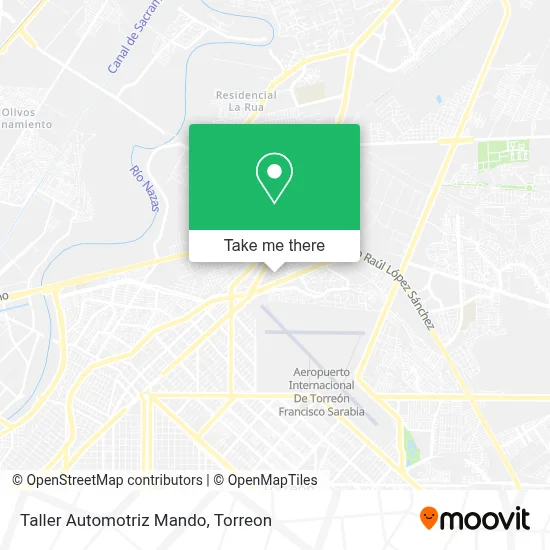Taller Automotriz Mando map