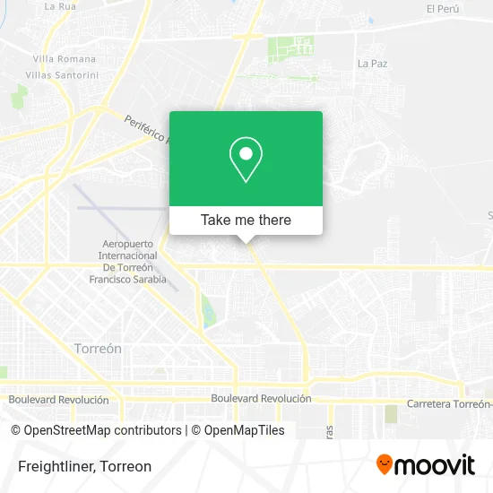 Freightliner map