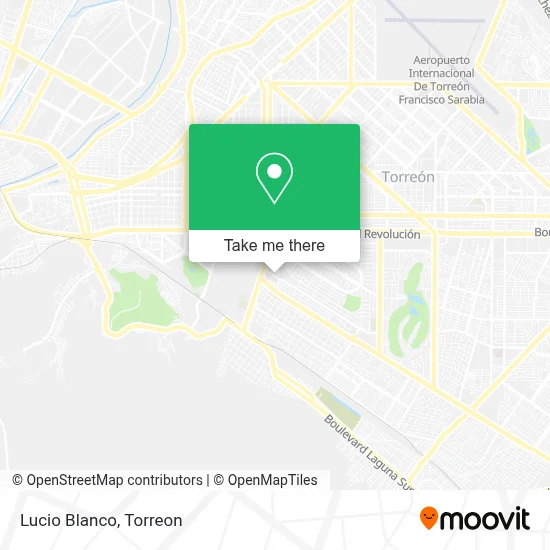Lucio Blanco map