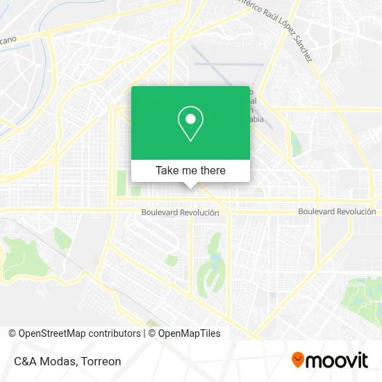 C&A Modas map