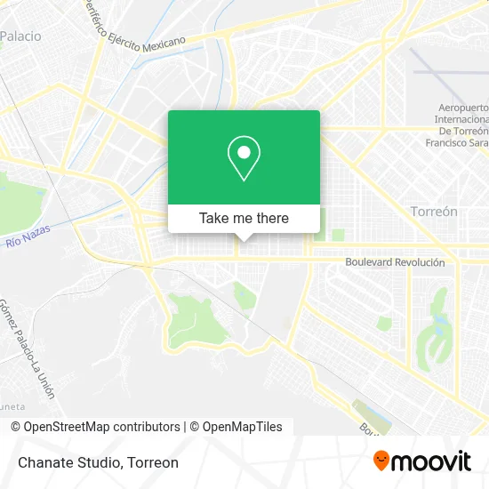 Chanate Studio map