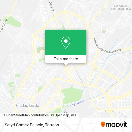 Setyd Gomez Palacio map