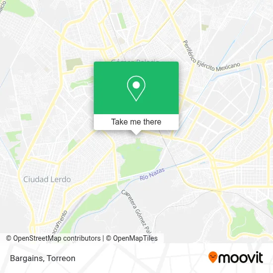 Bargains map