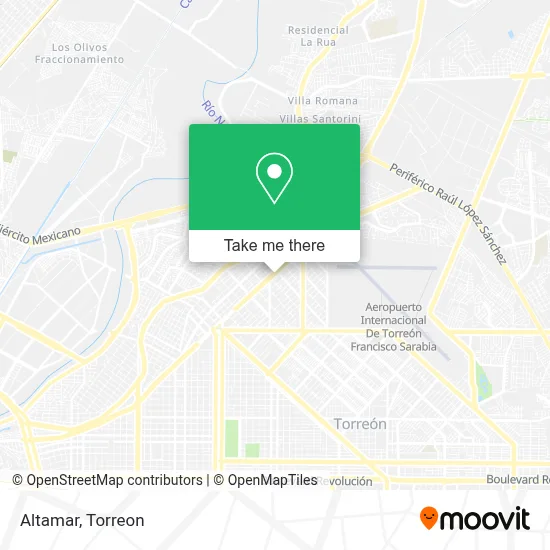 Altamar map
