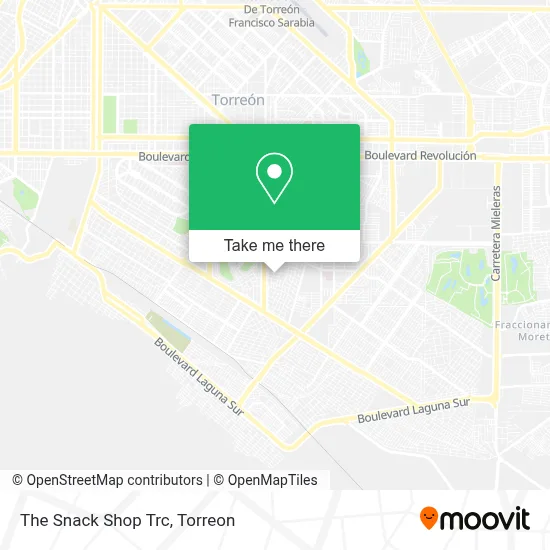 The Snack Shop Trc map