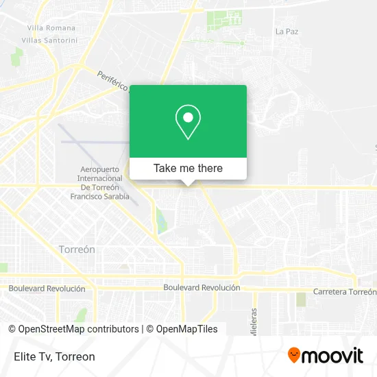 Elite Tv map