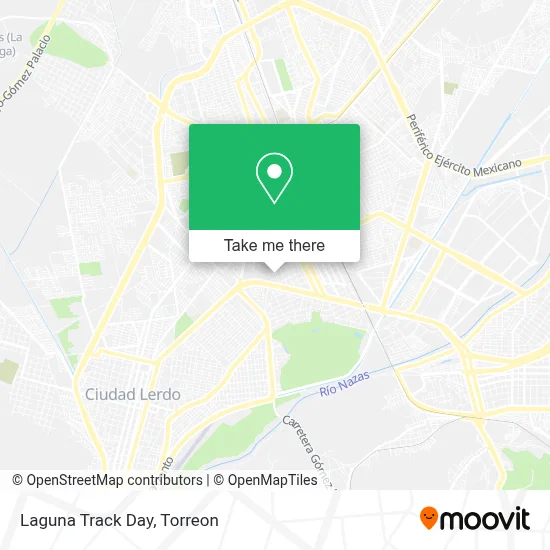 Laguna Track Day map