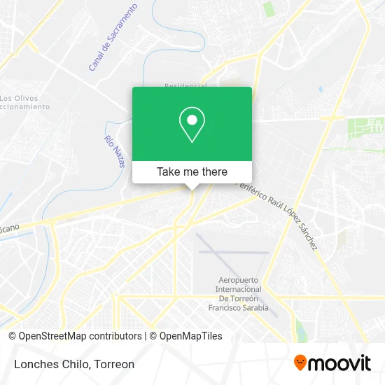Lonches Chilo map