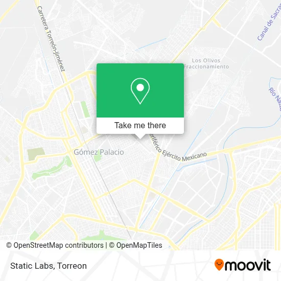 Static Labs map
