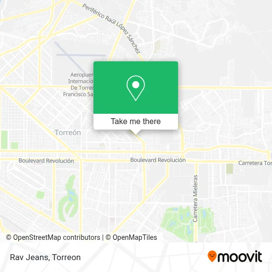 Rav Jeans map