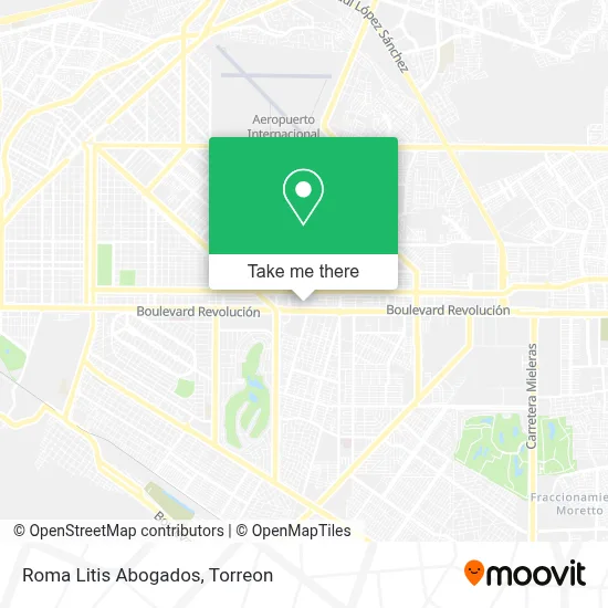 Roma Litis Abogados map
