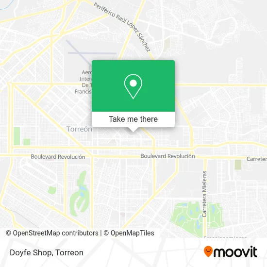 Doyfe Shop map