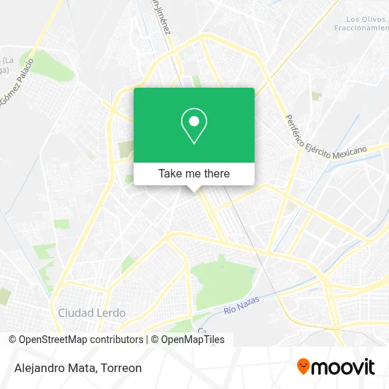 Alejandro Mata map