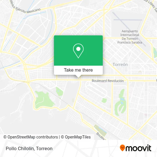 Pollo Chilolín map