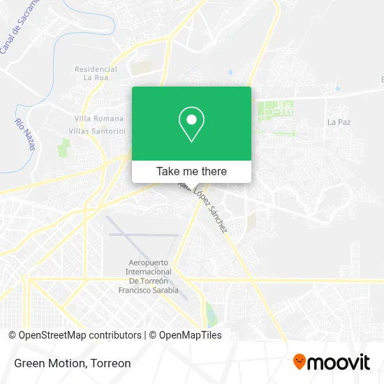 Green Motion map
