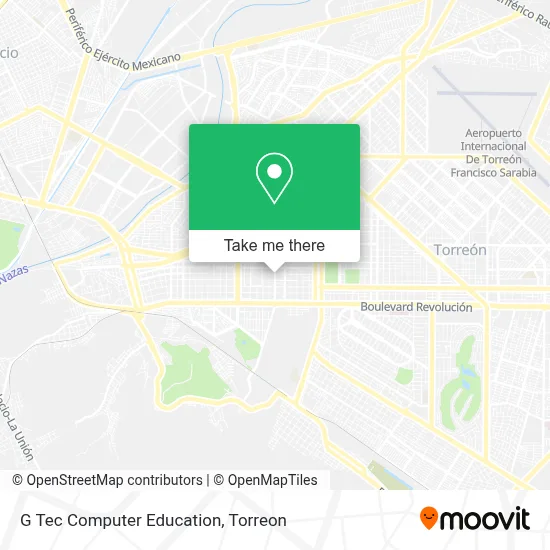 G Tec Computer Education map
