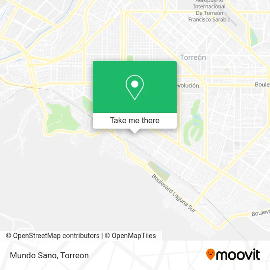 Mundo Sano map