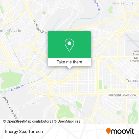 Energy Spa map