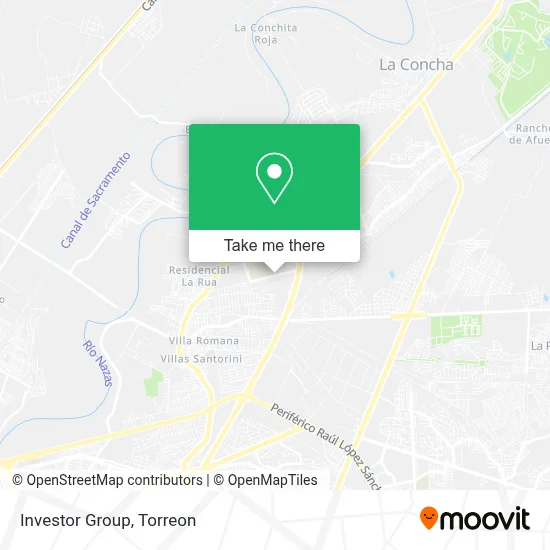 Investor Group map